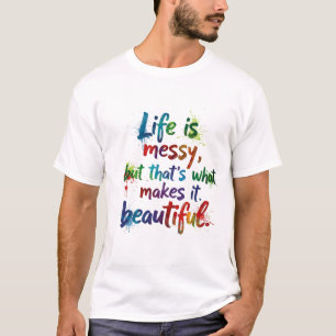 Camiseta A Vida É Má