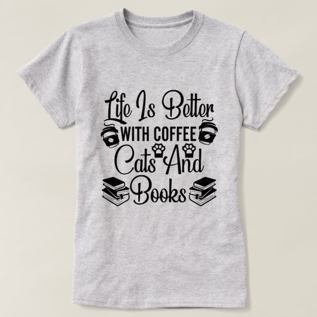 Camiseta A Vida É Melhor (Frente do Design)