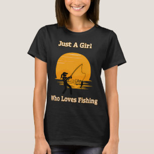 Camiseta A vida é melhor com a pesca - Citações engraçadas
