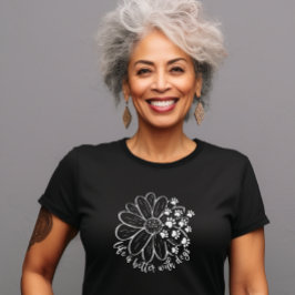 Camiseta A vida é melhor com cachorros