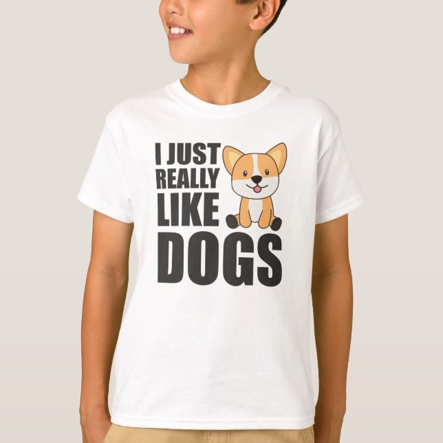 Camiseta A Vida É Melhor Com Cães Cachorros Doces Cachorro  (Frente)