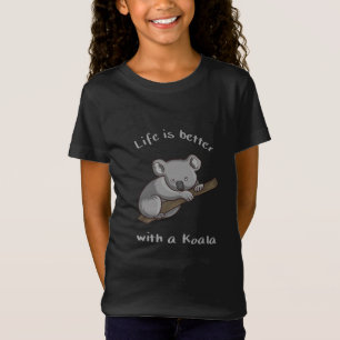 Camiseta A Vida É Melhor Com Koala