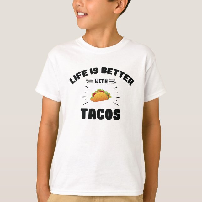Camiseta A vida é melhor com mexicano Cinco De Mayo do (Frente)