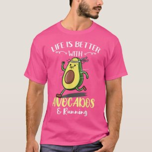 Camiseta A Vida É Melhor Com O Avocados Runner