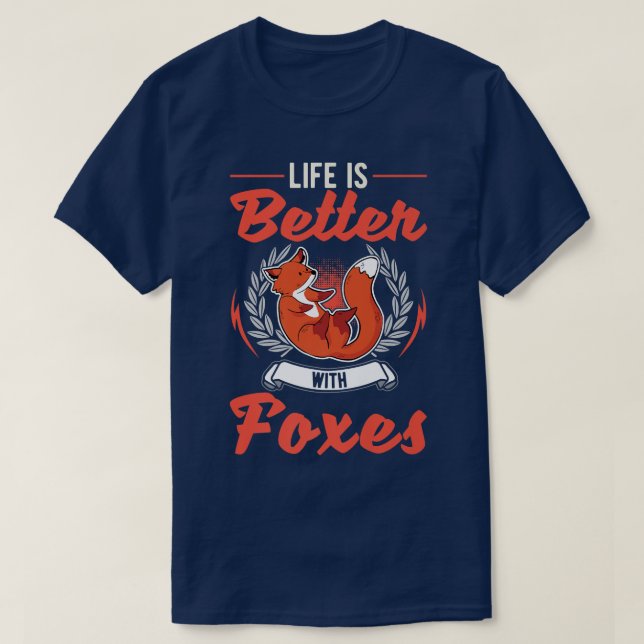 Camiseta A vida é melhor com o Foes Premium (Frente do Design)