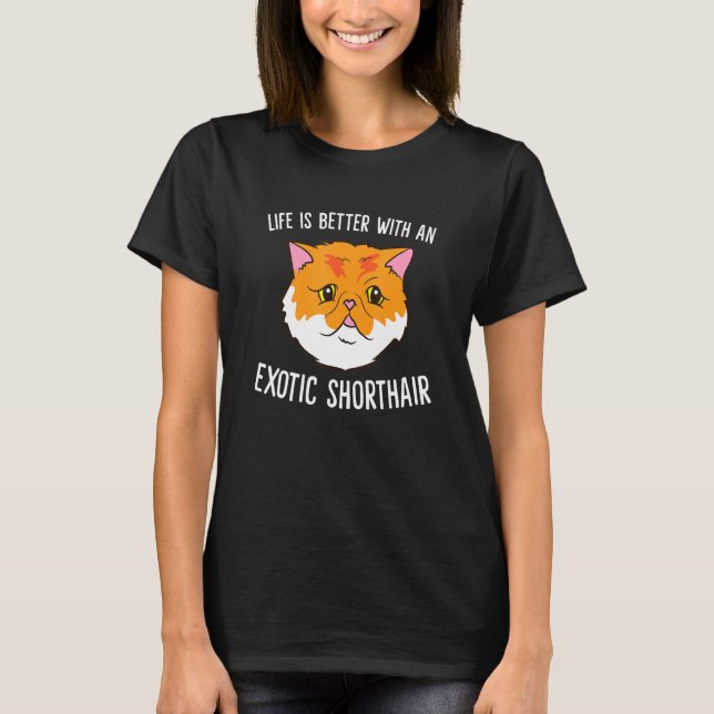 Camiseta A Vida É Melhor Com Os Bairros Exóticos (Frente)