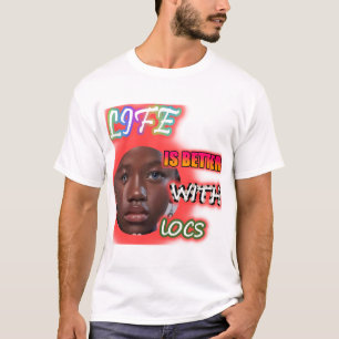 Camiseta A vida é melhor com os Locais, mulheres negras T+S
