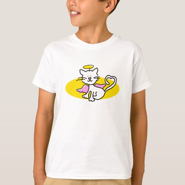 Camiseta a vida é melhor com um gato (Frente)