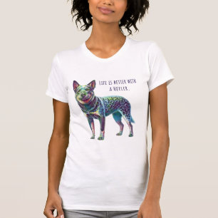 Camiseta A vida é melhor com um Heeler