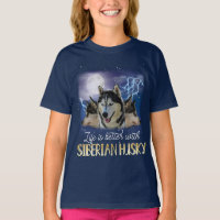 A Vida É Melhor Com Um Husky Siberiano