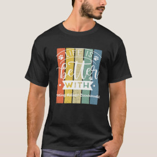 Camiseta A Vida É Melhor Com Um Monstro De Caminho De Trei