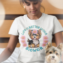 Camiseta A vida é melhor com uma ponte de comando