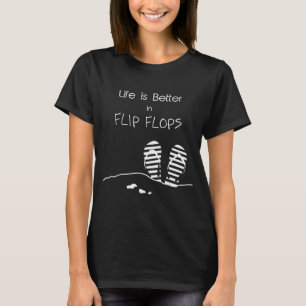 Camiseta A vida é melhor de Chinelo
