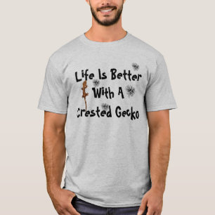 Camiseta A Vida É Melhor Gecko2