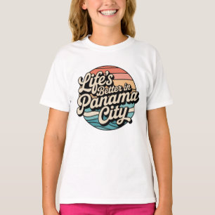 Camiseta A vida é melhor na Cidade do Panamá