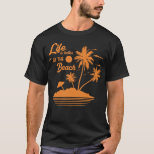 Camiseta A vida é melhor na praia