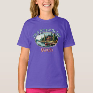 Camiseta A vida é melhor no lago