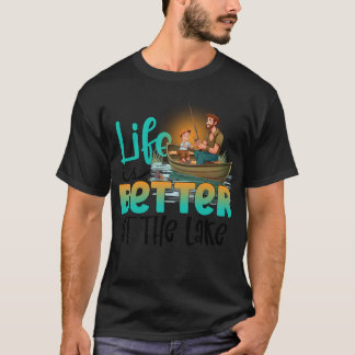 Camiseta A vida é melhor no lago