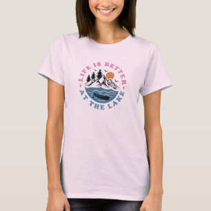 Camiseta A Vida é Melhor no Lago