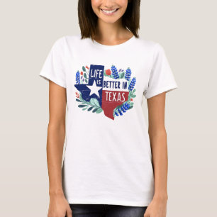 Camiseta A Vida É Melhor No Texas