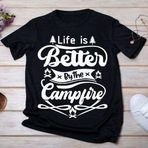 Camiseta A vida é melhor pela Campfire