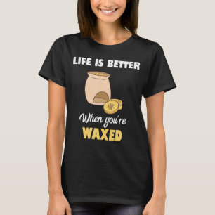 Camiseta A vida é melhor quando você é uma estética desconh
