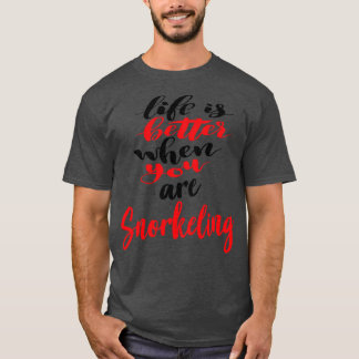 Camiseta A Vida É Melhor Quando Você Está Sroncando 3