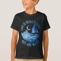 A Vida É Muito Boa Basta Adicionar Água Vela Ocean