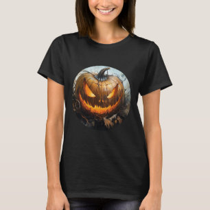 Camiseta A Vida É Muito Boa, Pumpkin Jack O Lanterna H