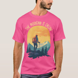 Camiseta A Vida É Muito Boa, Verão Feliz Montanha Caminhand