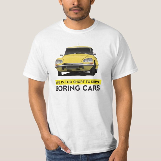Camiseta A vida é muito curta - DS - em 21 cores - (Frente)