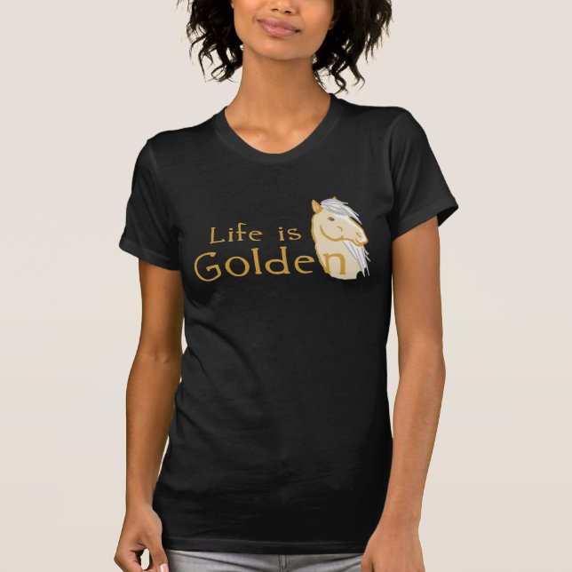 Camiseta A vida é Ouro (Frente)