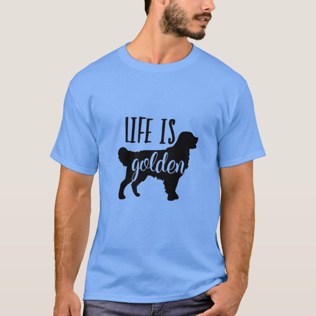 Camiseta A vida é Ouro (Frente)