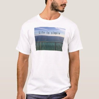 Camiseta A vida é simples