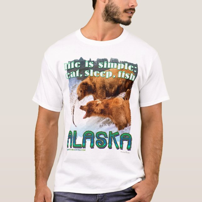 Camiseta A vida é simples (Frente)