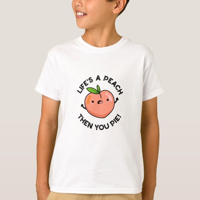 Camiseta A vida é um alfinete... e depois você pega um Frut (Frente)