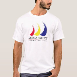 Camiseta A vida é um Breeze®_Paint-The-Wind_St. T-shirt d