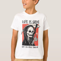 A Vida É Um Grim Funny Grim Reaper Engraçado Sarcá