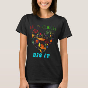 Camiseta A Vida É Um Jardim Cave-o