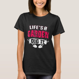 Camiseta A Vida É Um Jardim Cave Plante