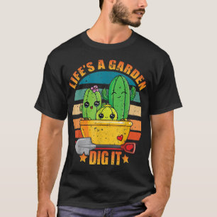 Camiseta A vida é um jardim, faz-a virar Design
