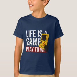 CAMISETA A VIDA É UM JOGO PARA GANHAR