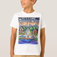 A Vida É Um Jogo. #Part2 (8 bits) (camisa do jogad