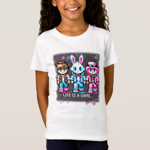 Camiseta A Vida É Um Jogo. #Part2 (8 bits) (camisa do jogad