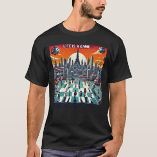 Camiseta A Vida É Um Jogo. #Part2 (8 bits) (camisa do jogad