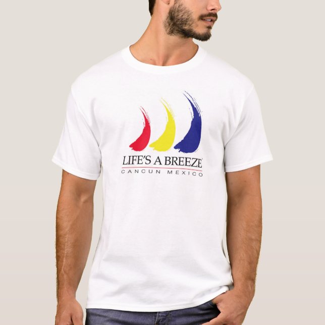 Camiseta A vida é um t-shirt de (Frente)