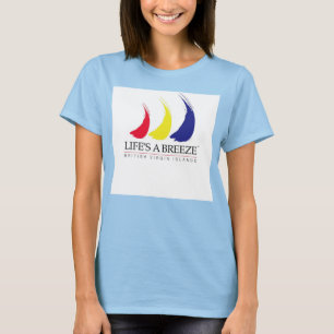 Camiseta A vida é um t-shirt de Breeze™_Paint-The-Wind_B