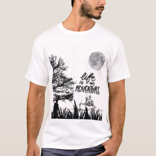 Camiseta A vida é uma adventure T-Shirt