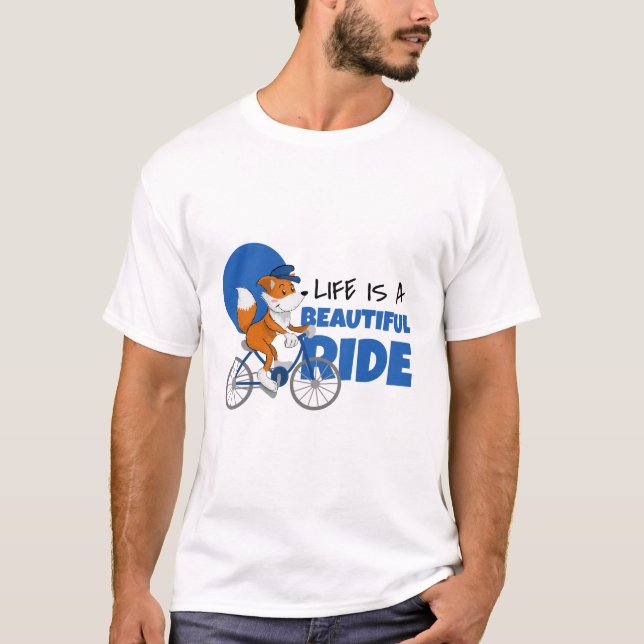 CAMISETA A VIDA É UMA BELA CICLAGEM DE RIDO (Frente)