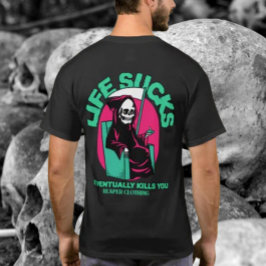 Camiseta A Vida é uma Droga pela Reaper Clothing